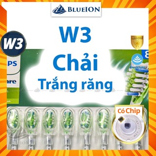 [Hàng Mỹ] Đầu bàn chải điện Philips Sonicare W3 PREMIUM White Vỉ 6 Cái, Vỉ 8 Cái