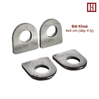 Bát Khoá cửa Inox 304, Khoen cửa Inox