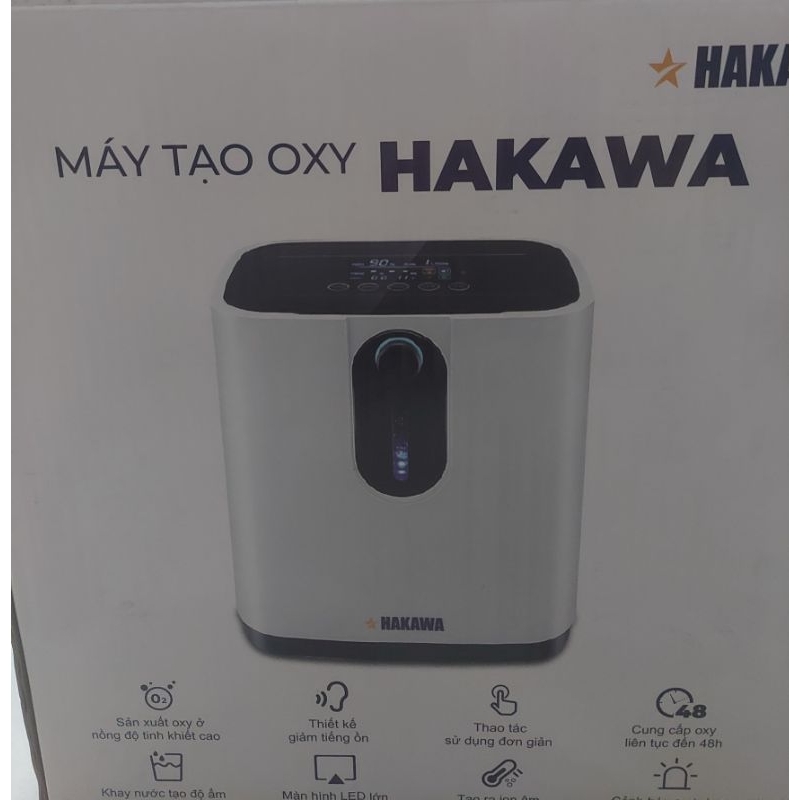 Máy tạo oxy y tế gi đình Hakawa 7lit kèm xông khí dung