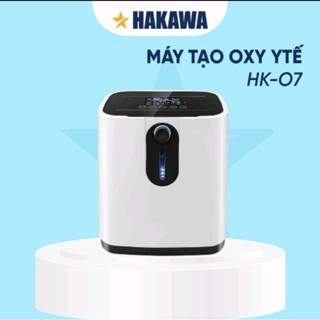 Máy tạo oxy y tế gi đình Hakawa - hidgem 7lit kèm xông khí dung bảo hành chính hãng