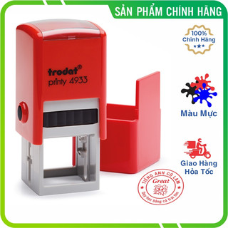 Con dấu Trodat nhỏ gọn KT 20mm, 25mm, 30mm, nhận làm theo yêu cầu có sẵn mực trong dấu