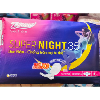 Gói Băng Vệ Sinh Ban Đêm Diana SENSI