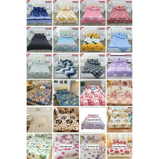 Bộ chăn hè ga gối 5 món poly cotton mẫu mới về