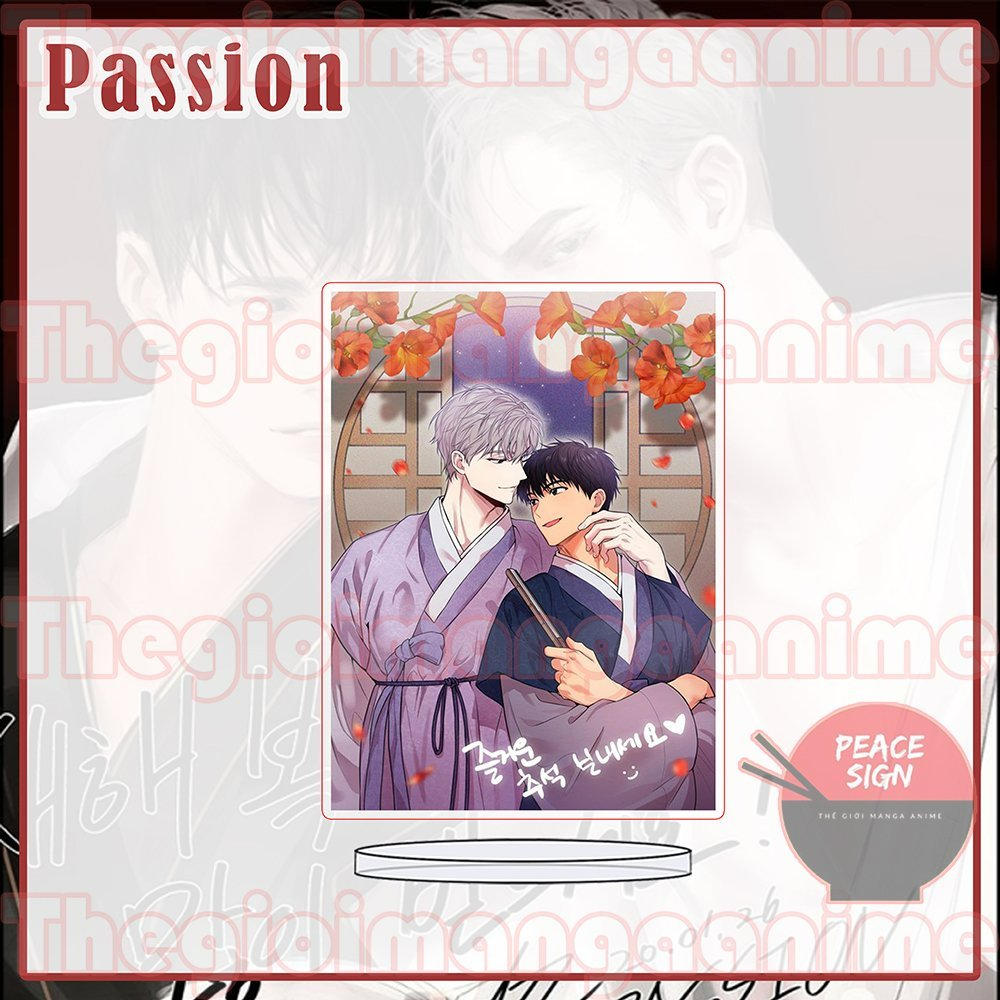 (TẶNG KÈM CARD) Mô hình Standee in hình PASSION BL manhwa chibi trang trí xinh xắn đáng yêu