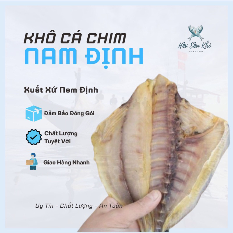 Cá chim biển khô dày thịt thơm ngon