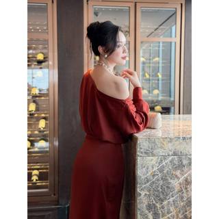 Set áo + chân váy lụa Prudence Eclipse Clothing