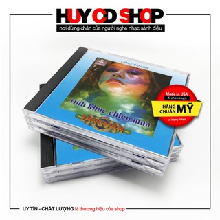 Đĩa cd tuấn vũ hương lan tình khúc chiều mưa nhạc vàng trữ tình bolero đĩa mỹ âm thanh chuẩn huy cd shop