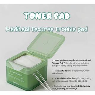 Bông toner pad Mediheal các dòng ( 100 pads)