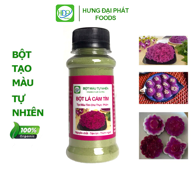 Combo 5 Bột Màu Xôi Ngũ Sắc, nấu xôi, làm bánh trôi lên màu đẹp