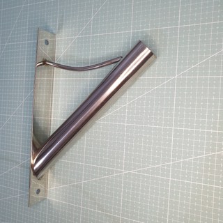 Giá cắm cờ tổ quốc bằng inox D27 dùng cho tổ dân phố