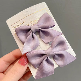 Sét 2 kẹp nơ dễ thương cho bé nhiều màu