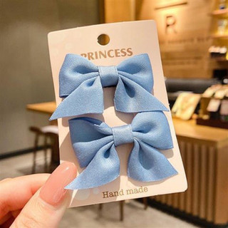 Sét 2 kẹp nơ dễ thương cho bé nhiều màu