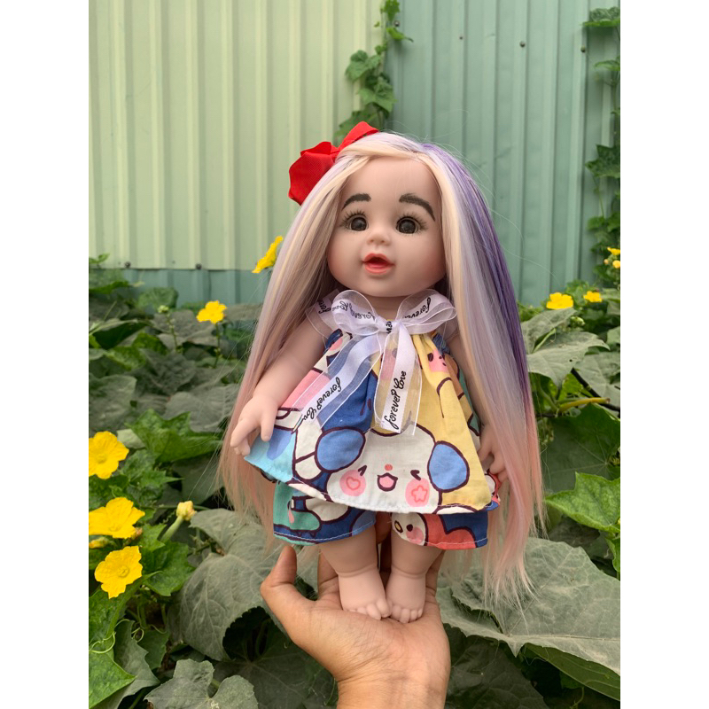bộ đồ gấu vịt dễ thương cho doll 12in