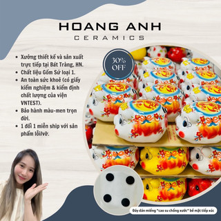 Heo đào sứ đựng tiết kiệm