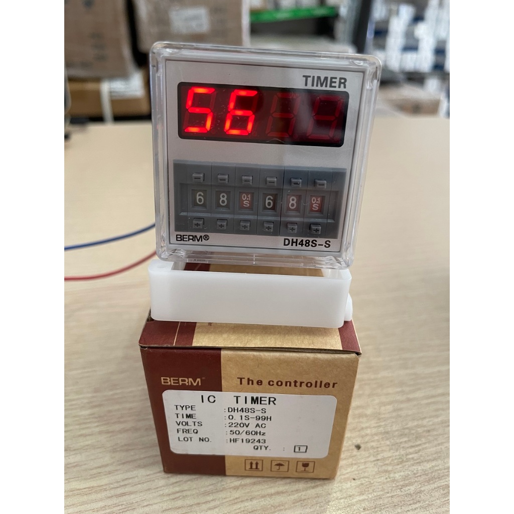 Rơ le thời gian (Timer) luân phiên BERM DH48S-S, DH48S