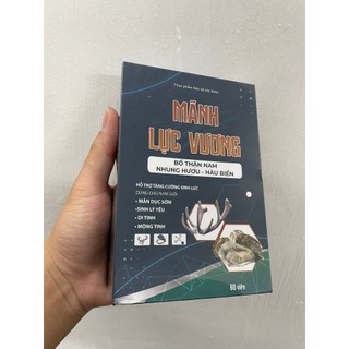 Tăng cường sinh lý nam Mãnh Lực Vương Hộp 60 Viên Hàng Cao Cấp Chính Hãng - Kéo dài thời gian chống xuất tinh sớm lâu ra