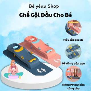 Ghế nằm gội đầu cho bé , ghế gội đầu cao cấp dễ dàng gấp gọn tiện lợi