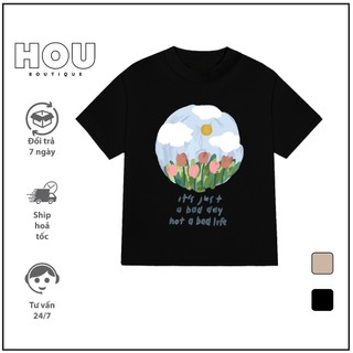 Áo thun nữ BABY TEE 100% Cotton 250gsm SKY Cổ Tròn   AT23