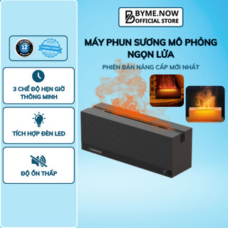 Máy Phun Sương Cấp Ẩm DELADEP Mô Phỏng Ngọn Lửa, Máy Tạo Ẩm Đa Màu Sắc, 3 Chế Độ Hẹn Giờ Giúp Thư Giãn Dễ Ngủ MPS14