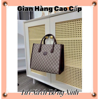 Túi công sở CG viền nâu 36 cm lịch lãm sang chảnh