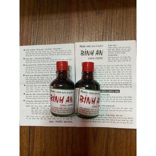 Combo 2 chai dầu xoa bóp xương khớp Bình An hiệu Công Chính