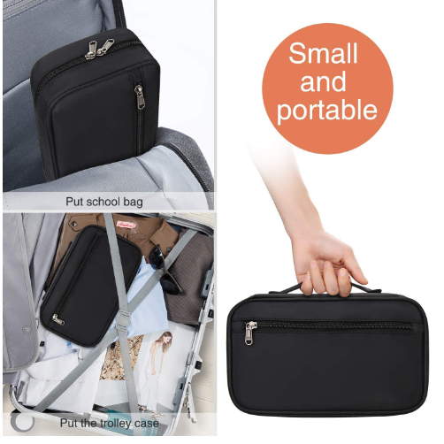 Túi đựng cọ trang điểm, bao cọ chống nước đựng được bộ 32 cây đến 38 cây siêu bền