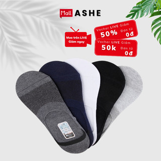 Combo 5 đôi Tất vớ đi giày lười, hài ASHE co giãn cực tốt