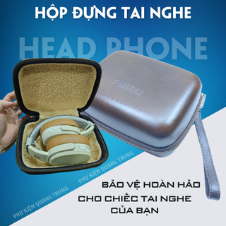Hộp đựng tai nghe headphone thích hợp cho skullcandy crusher, hesh 3