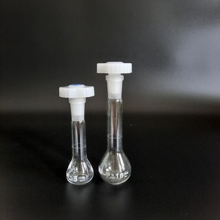 Bình định mức thủy tinh nút nhựa Onelab 10ml 25ml 50ml 100ml 250ml 500ml 1000ml