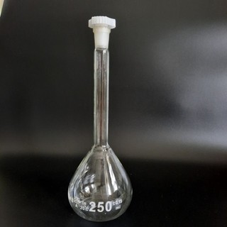 Bình định mức thủy tinh nút nhựa Onelab 10ml 25ml 50ml 100ml 250ml 500ml 1000ml