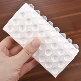 Combo 100 Miếng đệm chống ồn, chống va đập cửa tủ có sẵn keo giảm ồn hiệu quả