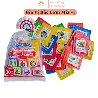 Gia Vị Rắc Cơm TANAKA FOOD 30 Gói 6 Vị Nhật Bản
