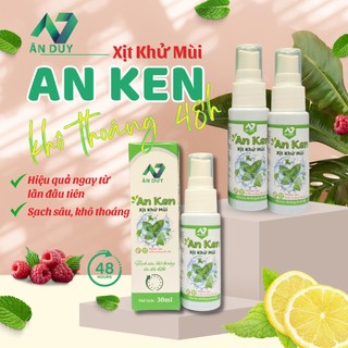 Xịt - Lăn khử mùi An ken loại 30ml