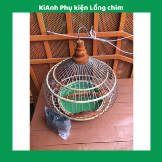 Lồng cu bầu - mây nhôn - size lớn