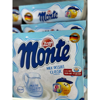 VÁNG SỮA MONTE ĐỦ VỊ 55g
