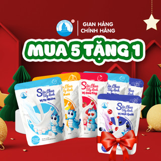 Sữa chua sấy lạnh hạ long - combo 5 gói tặng 1 gói - mix 4 vị siêu ngon