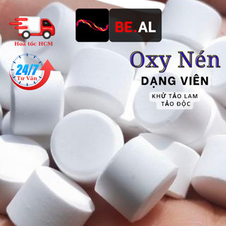 Viên nén oxy hỗ trợ cung cấp o2 tức thời cho bể cá giúp khử khí h2s nh3 giúp cung cấp oxy khi vận chuyển cá đi xa