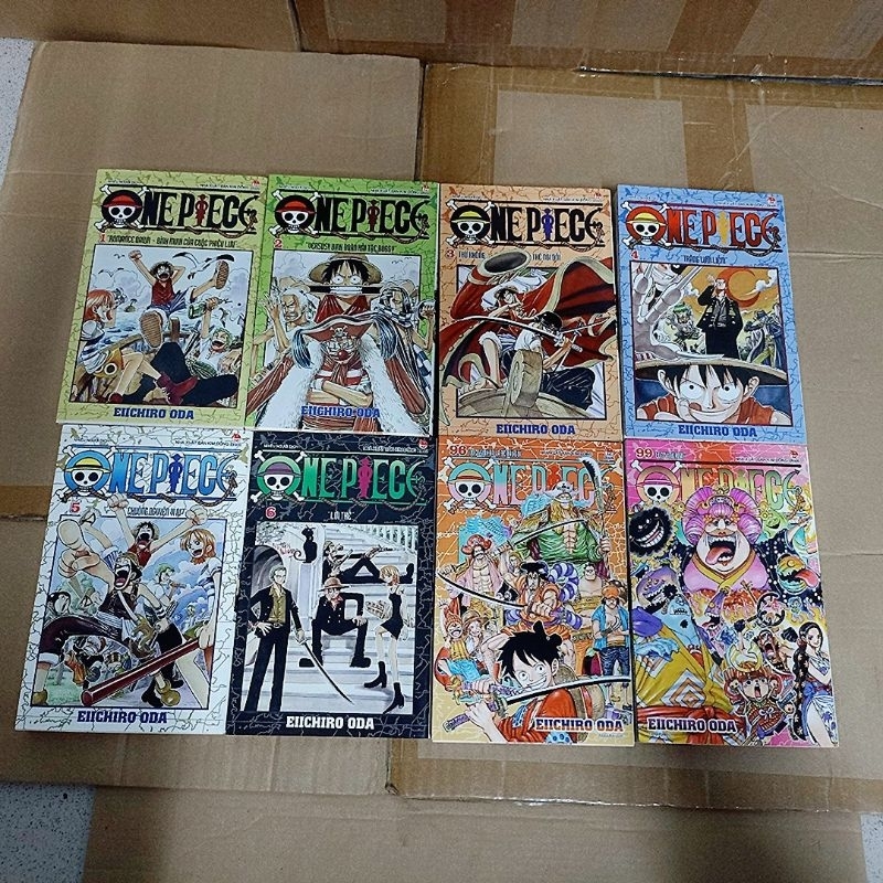 One Piece Lẻ Các Vol 1,2,3,4,5,6,96,99
