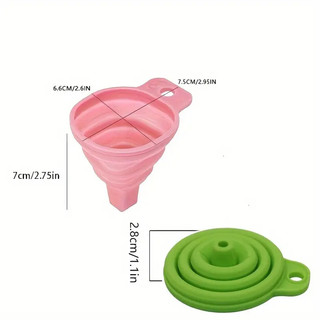 Phễu silicon rót nước gấp gọn