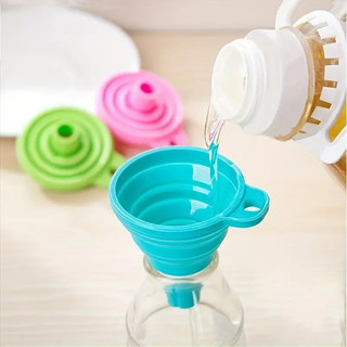 Phễu silicon rót nước gấp gọn