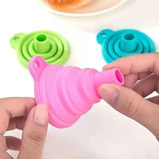 Phễu silicon rót nước gấp gọn