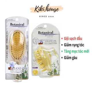 LƯỢC GỘI ĐẦU MASSAGE AMANI BOTANICAL tích hợp tinh dầu hạt lanh giảm rụng tóc