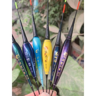 Phao đài điện đổi màu rẻ kèm pin đài về nhiều size 1.1g-1.3g-1.5g-2.0g-2.2g-2.3g-2.5g-2.8g-3.0g-3.5g-4.5g