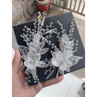 cài tóc cô dâu lẻ 1 cài 80k