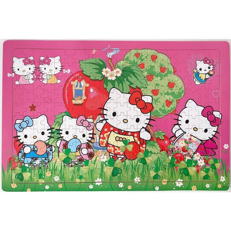 Tranh ghép gỗ  loại to dày đẹp 200 miếng ghép các hình cho bé