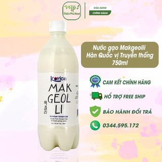 Nước gạo Makgeolli Hàn Quốc 750ml