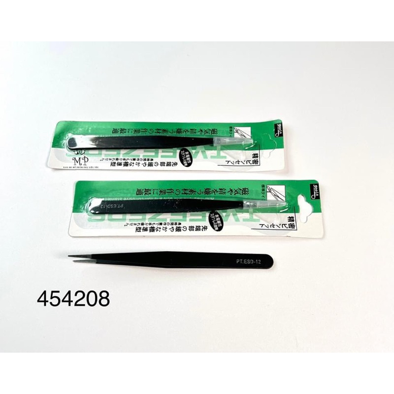 nhíp thẳng gắp đá , sticker , phụ kiện nail