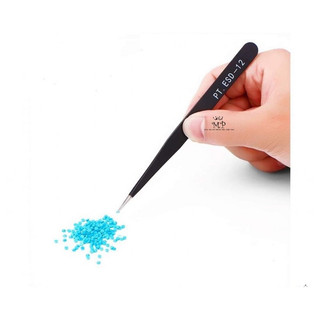 nhíp thẳng gắp đá , sticker , phụ kiện nail