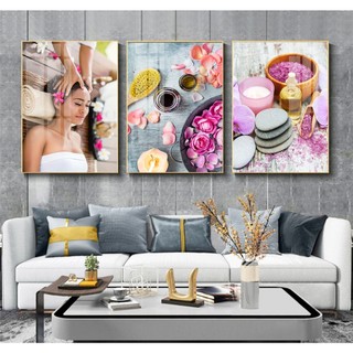 Tranh treo tường spa, tranh spa đông y, tranh đông y dưỡng sinh, tranh canvas, tranh tráng gương, tranh trang trí