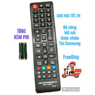 ĐIỀU KHIỂN Remote Tivi SAMSUNG RM-L1088+1. Điều khiển đa năng bấm được nhiều đời TIVI SAMSUNG{GIÁ RẺ}